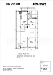 Blk 701 Reservoir Rise (Bedok), HDB 3 Rooms #515940271